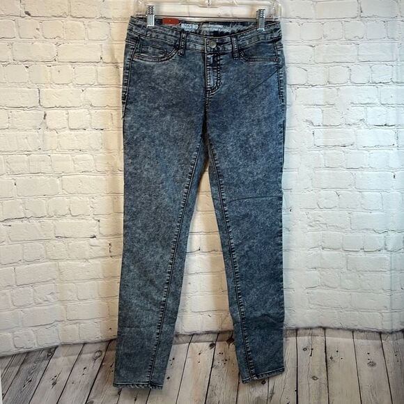 Mossimo Supply Co. Stone Washed Jeans size 7, new with tags, ankle denim legging - Picture 1 of 7